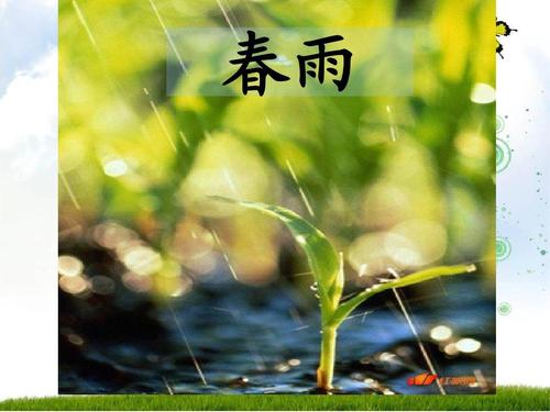 描写春雨的诗