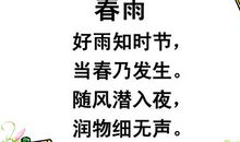 春雨的诗句有哪些