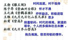 表现思想抱负的诗句