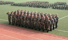 高中军训口号大全