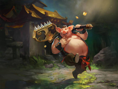 朱八姐吃猪蹄的寓言