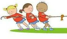 关于拔河的好段