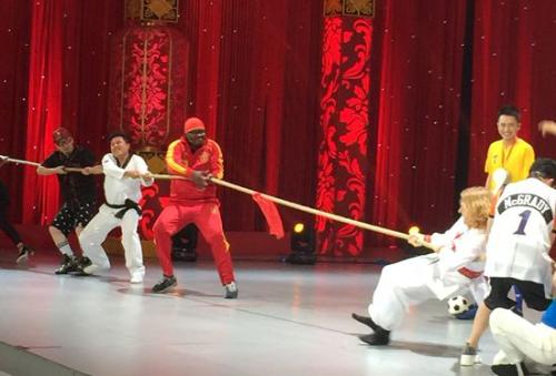 关于拔河的好话