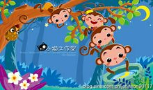 关于猴子的谚语英语