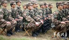 孩子当兵的祝福语