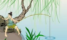 关于钓鱼的句子