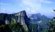 描写山峰的比喻句