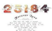 关于爱情的数字密码