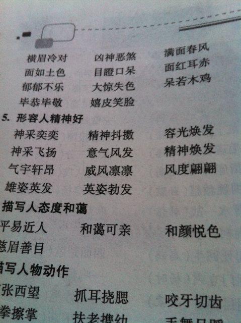 单词百科全书描述心情