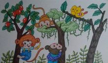 猴子屁股歇后语