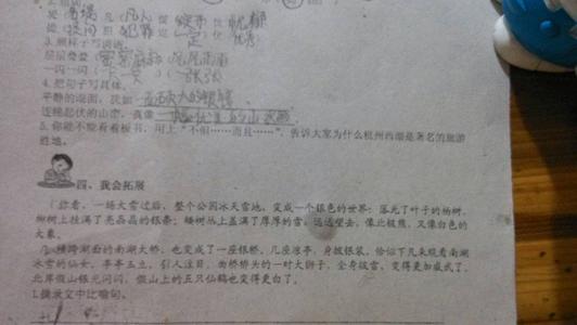 用雪花写隐喻句