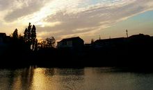 描写乡村黄昏的句子