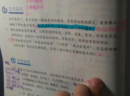 具象句写作之春