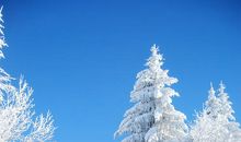 冬天雪景比喻句