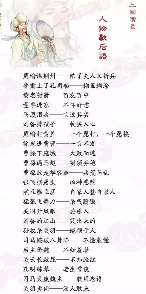 杰作中人物的寓言寓言
