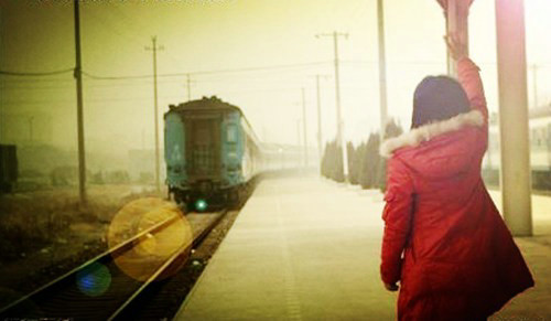 关于离别情绪的句子和图片7