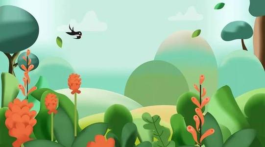 苗春拟人化句子