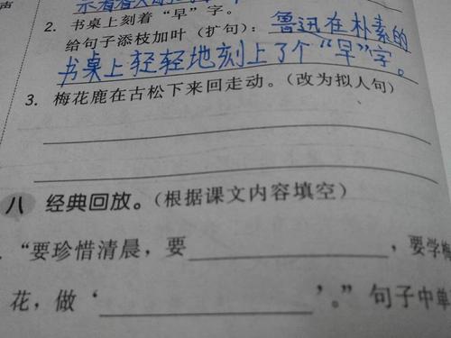 较长的拟人化句子