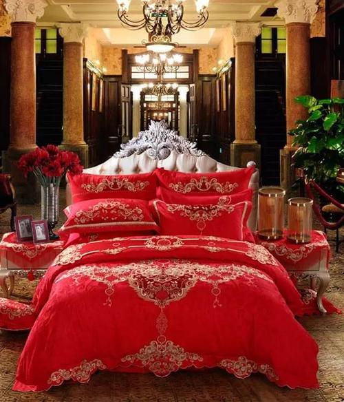 制作结婚床的祝福