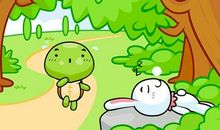 鸭找兔子赛跑的歇后语