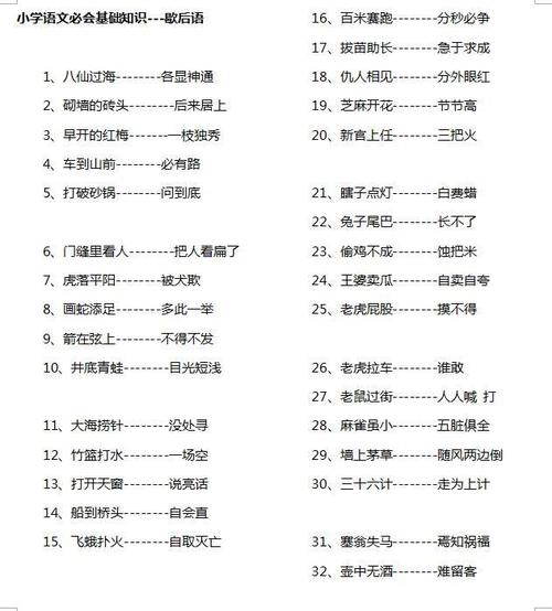 生活中常用的寓言说法