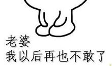 给老婆道歉的话