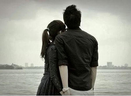 用图片感伤的爱情句子