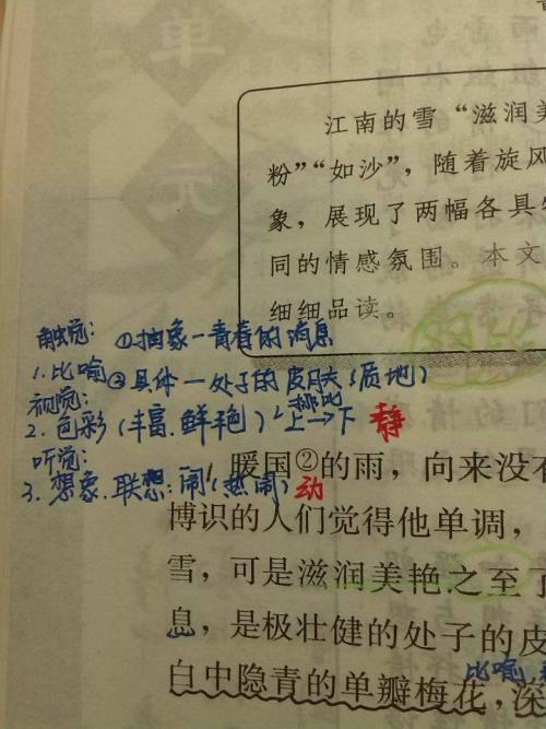 平行句子描述母爱