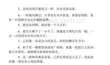 有关山的比喻句