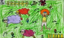 用羊群写比喻句