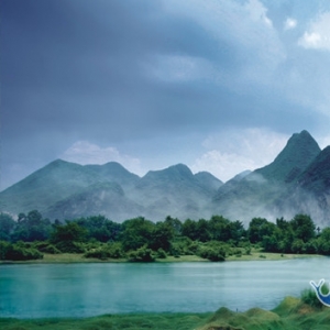 描述山河美景的句子