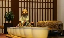 冷水泡茶歇后语