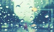 描写窗外下雨的句子