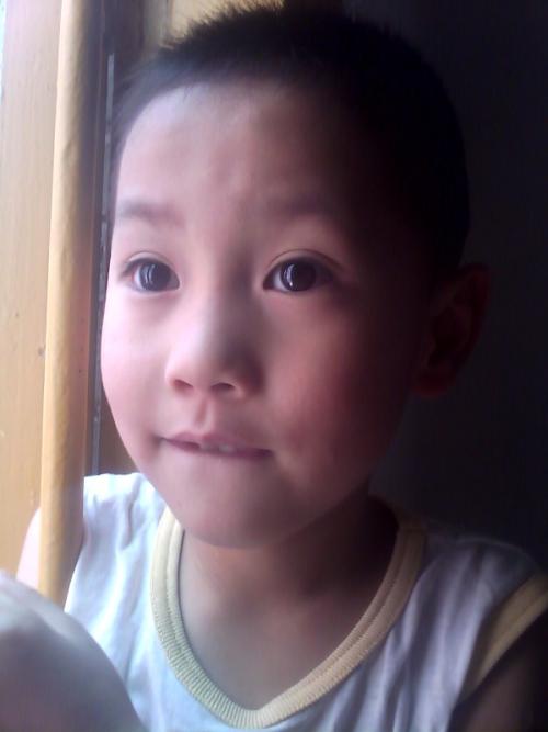 小男孩外观描述的片段