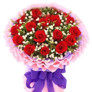 寄给母亲鲜花祝福