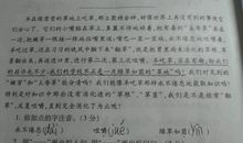 以小雨写拟人句
