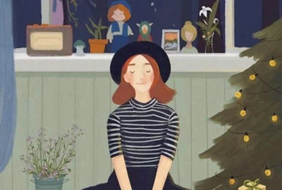 用微笑诠释悲伤，用努力诠释未来