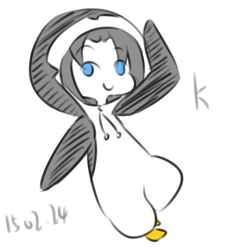 用拟人化的句子写企鹅