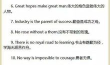 英语作文中常见的谚语