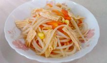 黄豆芽炒藕歇后语