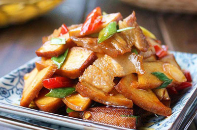 干豆腐煮肉过敏