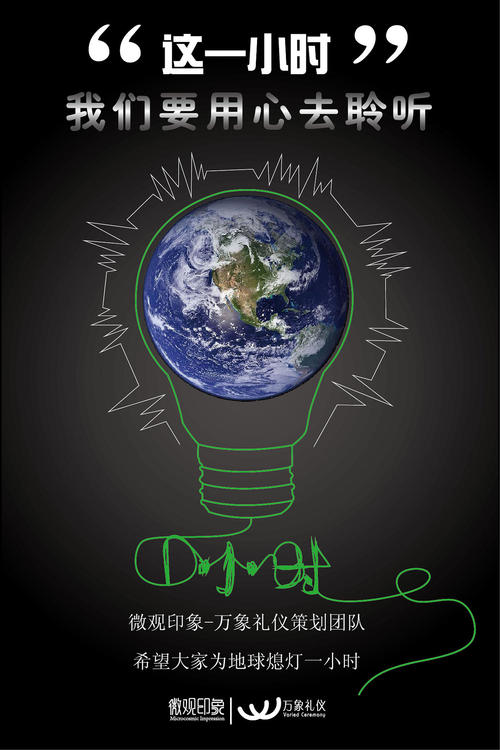 地球一小时的口号