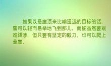 有关目标的优美句子