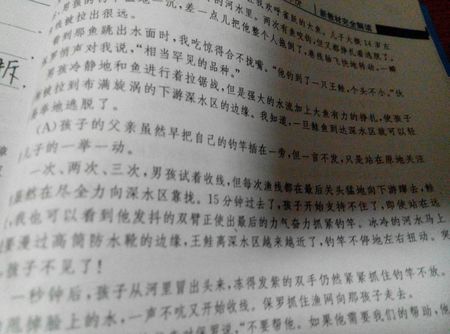 描述手势的句子