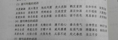 成语描述四个季节的风景