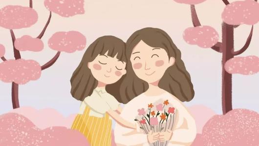 给妈妈送礼物的祝福