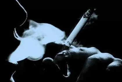 一个可悲的抽烟的人说话和说话[选出17个句子]