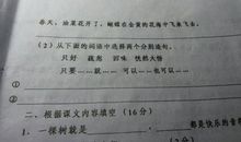 动作的拟人句