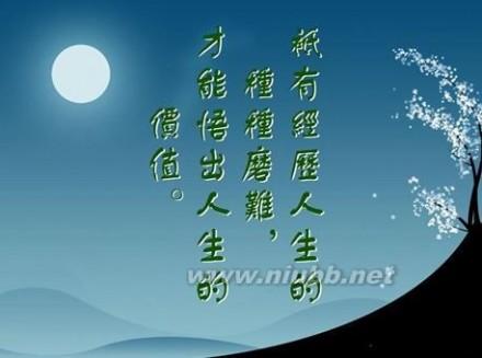 关于毅力的箴言