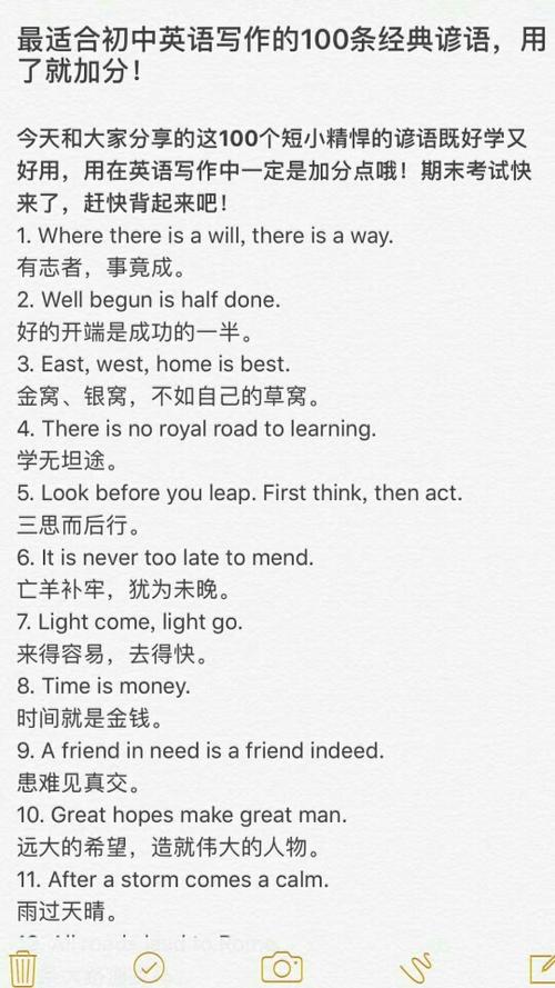 英语中关于美的谚语